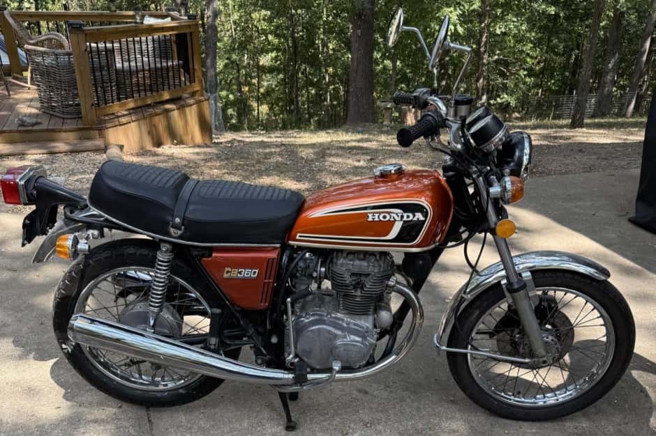 1974 Honda CB360 & CL360 sold for $2,727
