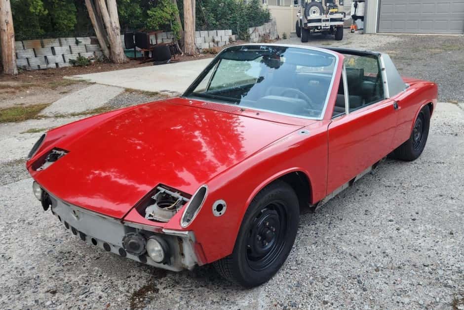 1972 Porsche 914 1.7/1.8/2.0 sold for $8,000