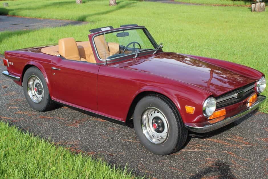 1969 Triumph TR6 sold for $18,250