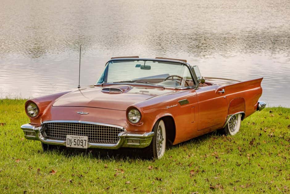 1957 Ford Thunderbird (1955-1957) sold for $19,000