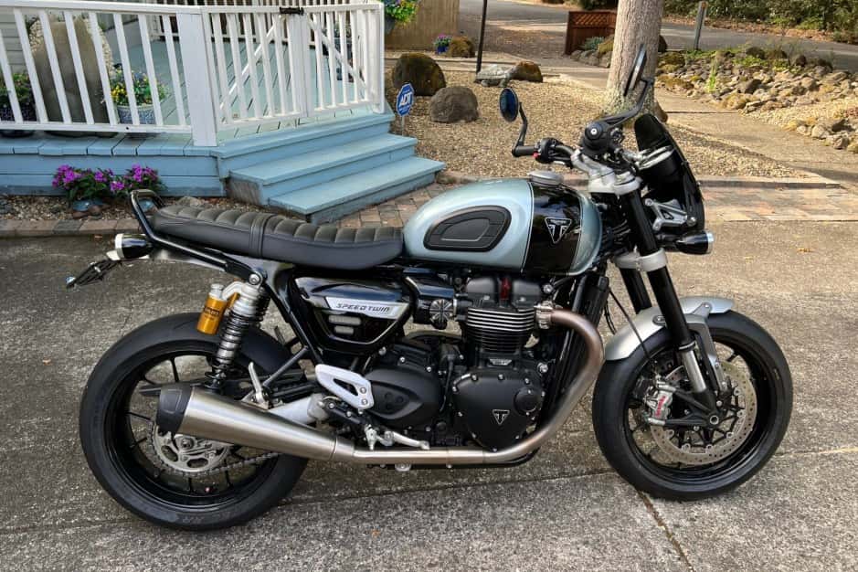 2023 Triumph Speed Twin 900 & 1200 sold for $9,100