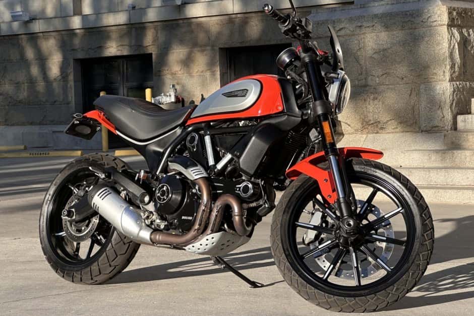2020 Ducati Scrambler sold for $5,200