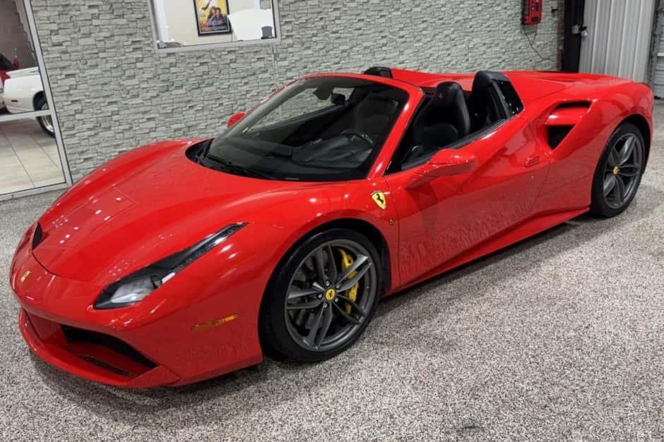 2018 Ferrari 488 sold for $225,000