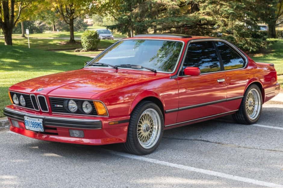 1988 BMW E24 M6 & M635CSi sold for $41,000
