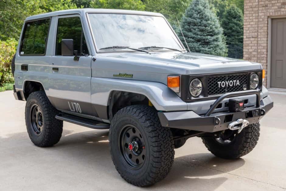 1987 Toyota Land Cruiser 70-Series sold for $48,750