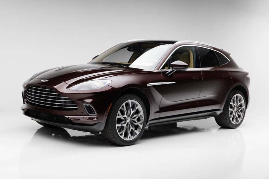 2021 Aston Martin DBX sold for $83,777