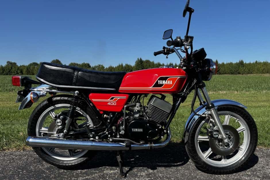 1977 Yamaha RD sold for $7,400