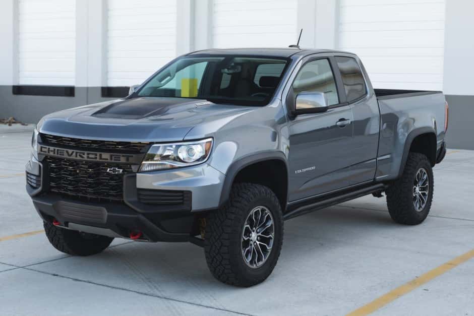 2021 Chevrolet Colorado sold for $37,750