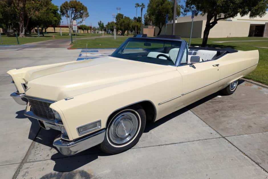 1968 Cadillac DeVille sold for $14,501