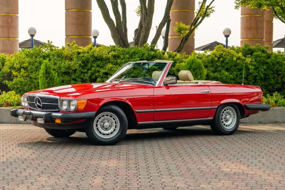 1983 Mercedes-Benz R107 SL sold for $24,000