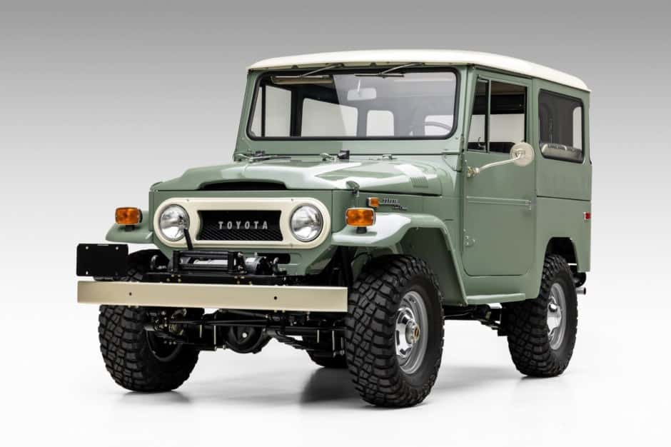 1970 Toyota Land Cruiser FJ40 sold for $67,500