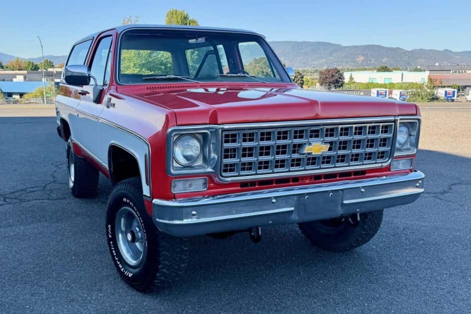1976 Chevrolet K5 Blazer 1973-1991 sold for $35,251