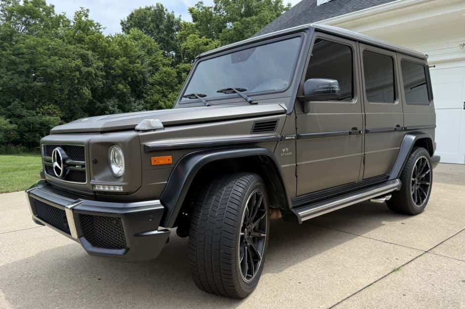 2017 Mercedes-Benz W463 G-Class AMG (1990-2018) sold for $76,000