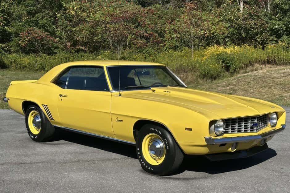 1969 Chevrolet Camaro 1st Generation 1967-1969 sold for $60,427