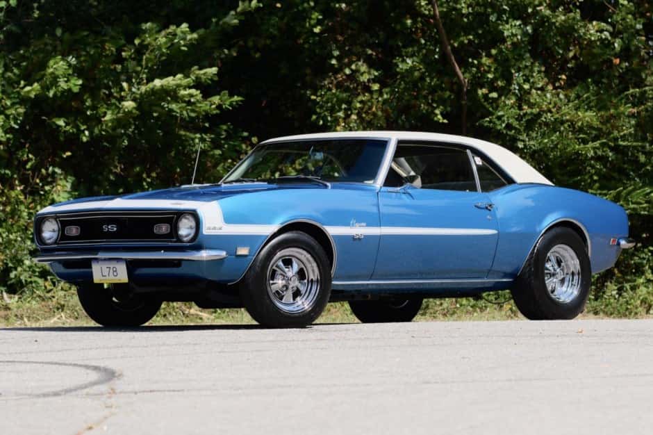 1968 Chevrolet Camaro 1st Generation 1967-1969 sold for $70,000