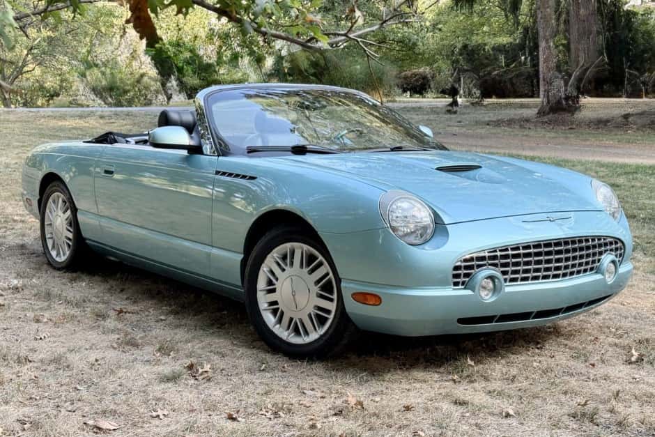 2002 Ford Thunderbird (2002-2005) sold for $12,750