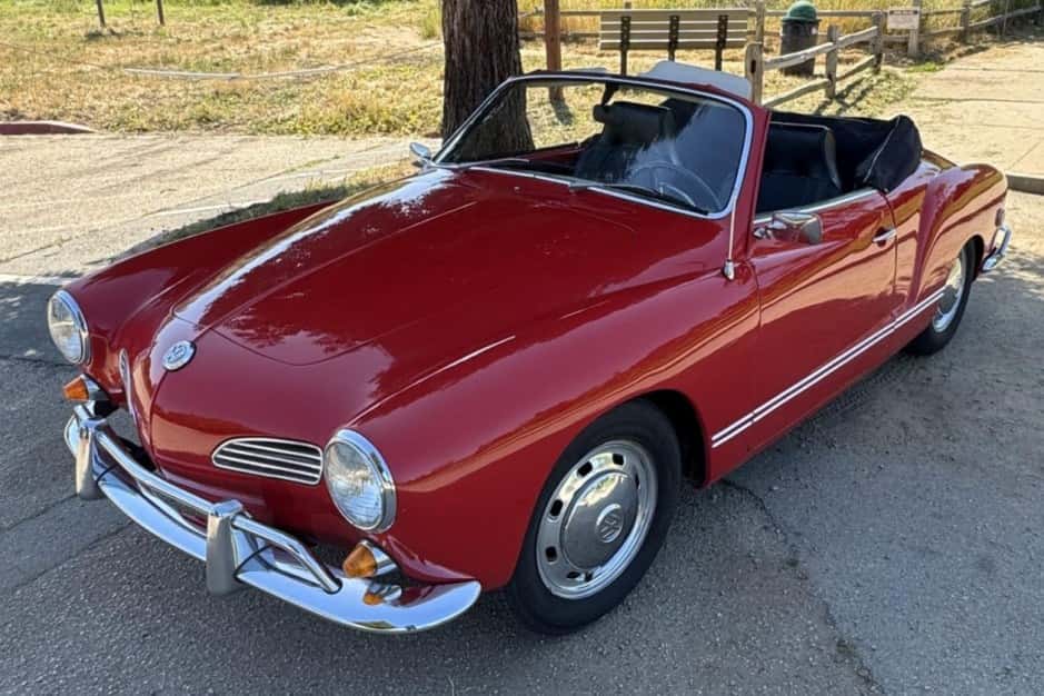 1968 Volkswagen Karmann Ghia sold for $25,000
