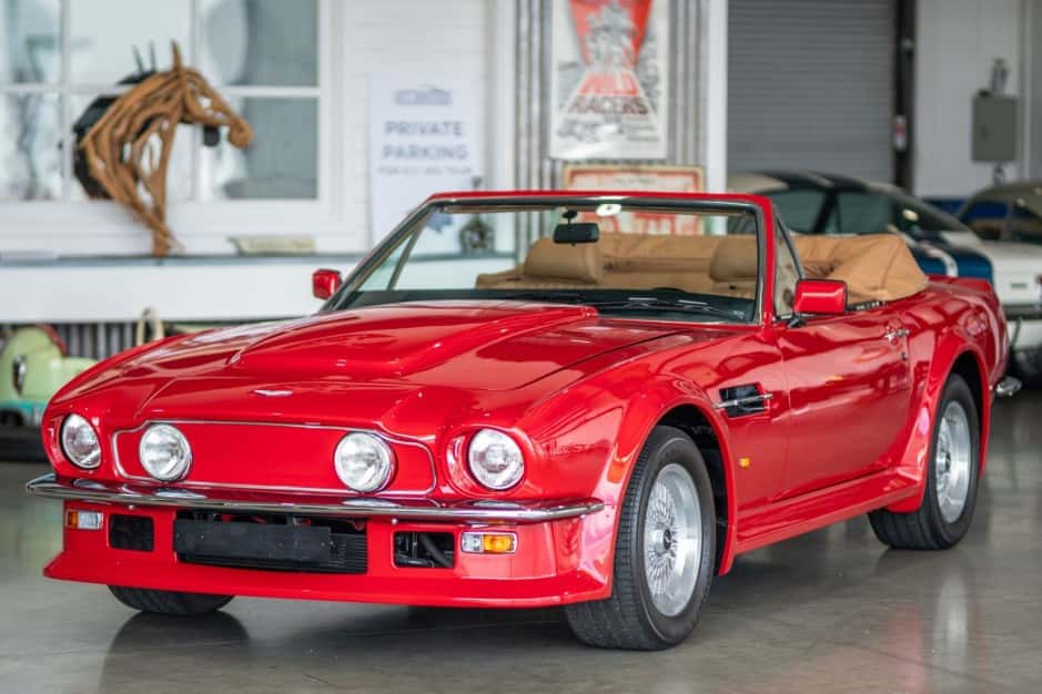 1988 Aston Martin V8 (1977-1989) sold for $430,000