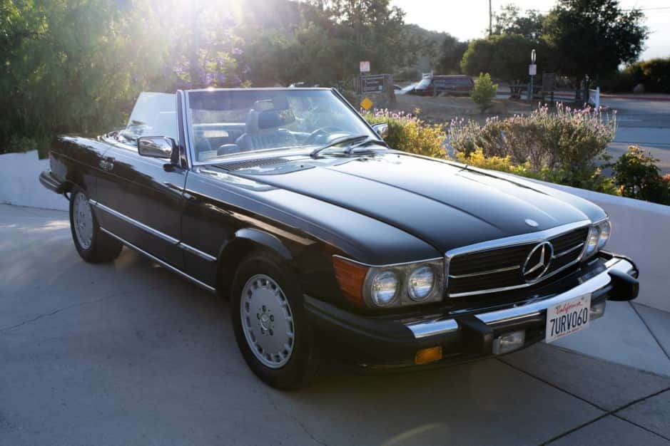 1989 Mercedes-Benz R107 SL sold for $28,500