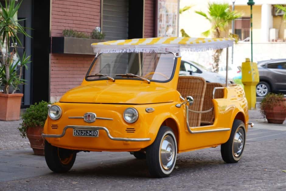 1972 Fiat 500 Jolly sold for €22,275