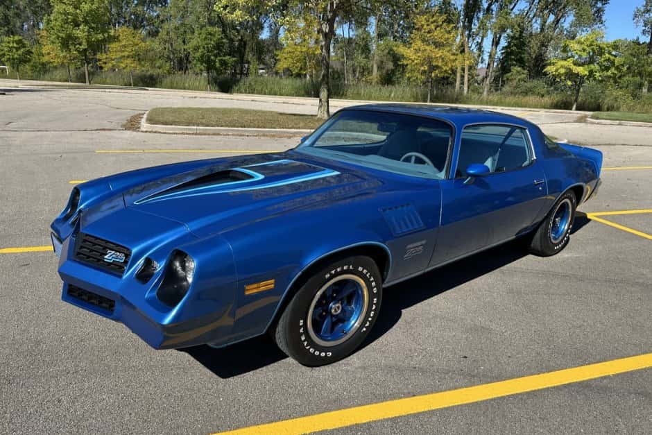 1978 Chevrolet Camaro 2nd Generation 1970-1981 sold for $27,750