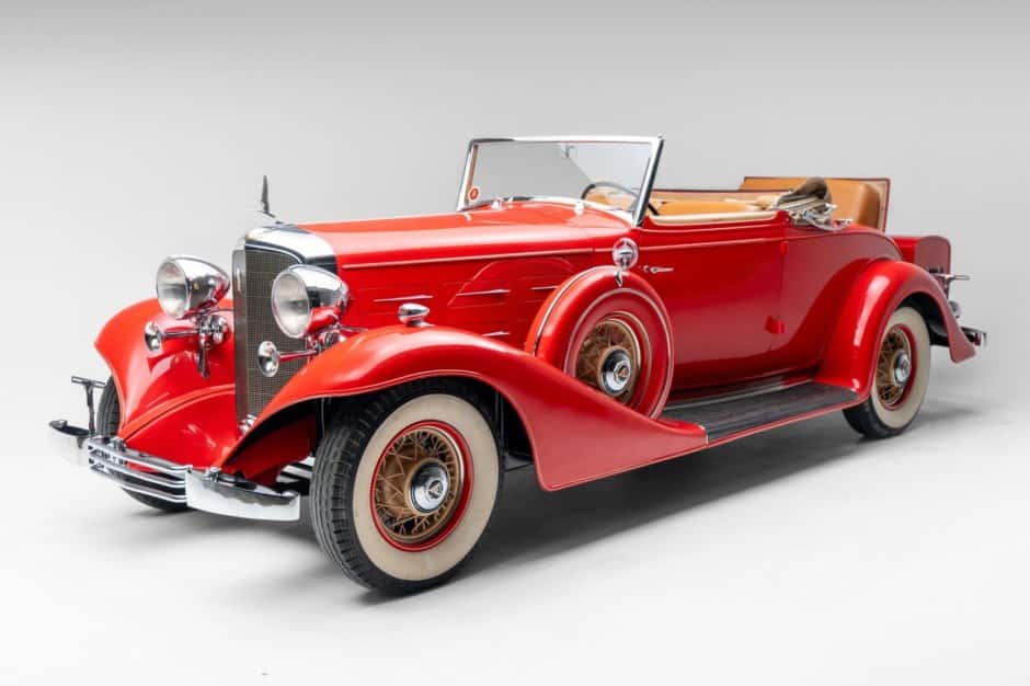 1933 Cadillac V8 sold for $71,500
