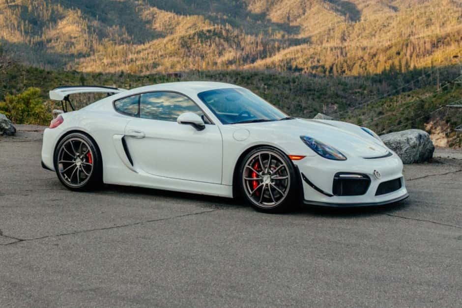 2016 Porsche Cayman GT4 sold for $77,000