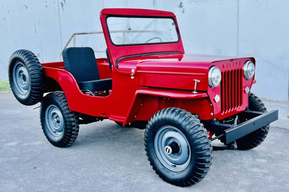 1954 Willys CJ-3B sold for $13,500