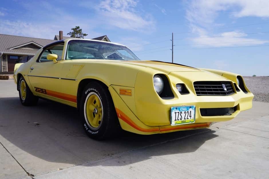 1979 Chevrolet Camaro 2nd Generation 1970-1981 sold for $10,076