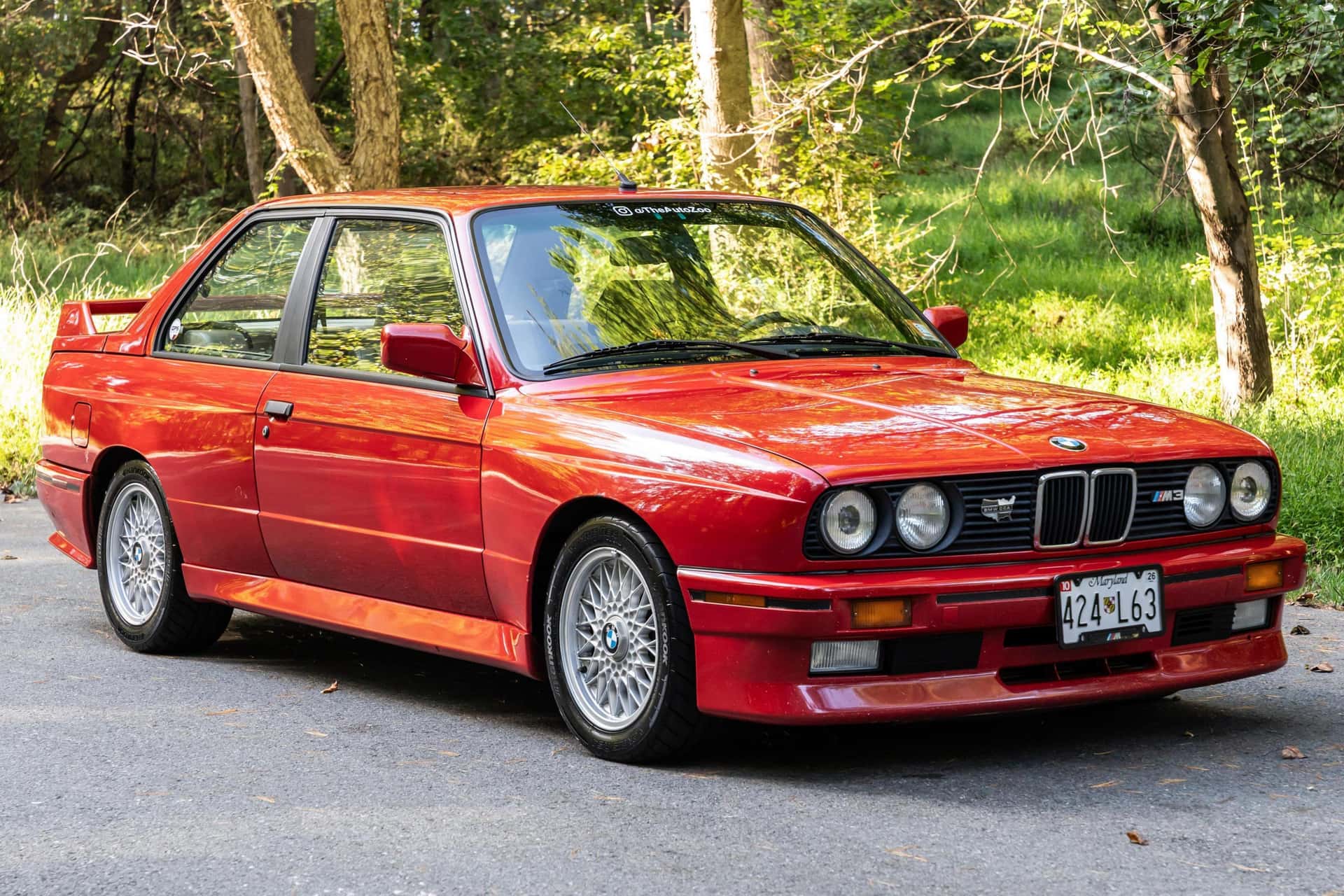 1988 BMW E30 M3 sold for $60,500