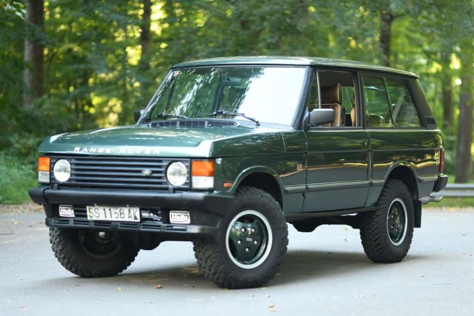 1991 Land Rover Range Rover Classic sold for $43,000