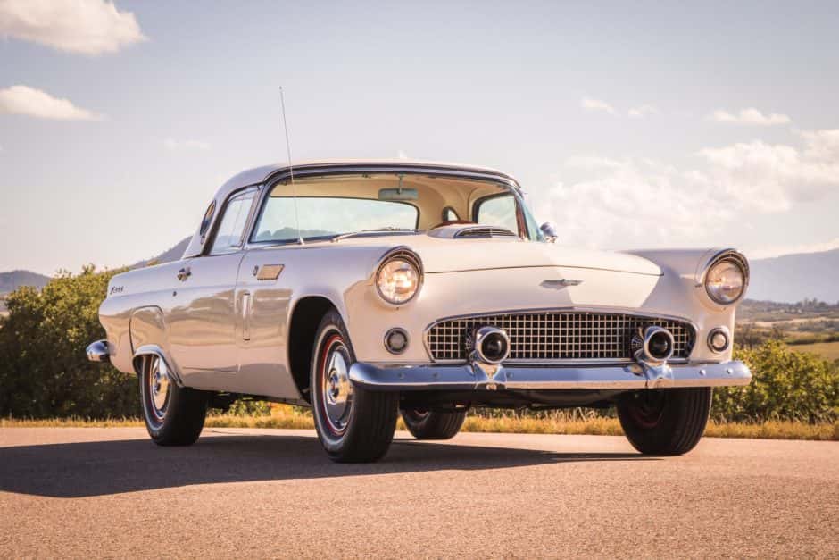 1956 Ford Thunderbird (1955-1957) sold for $30,000