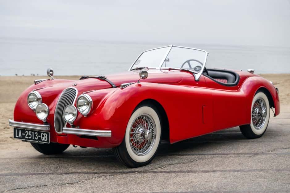 1953 Jaguar XK120 sold for $49,750