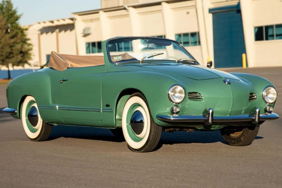 1958 Volkswagen Karmann Ghia sold for $50,101