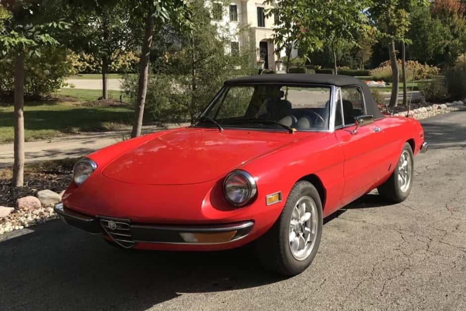 1978 Alfa Romeo 105/115 Spider Series 2 sold for $7,350