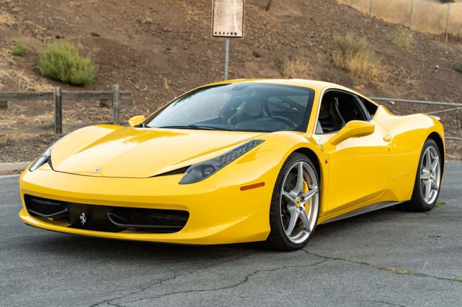 2010 Ferrari 458 sold for $162,650