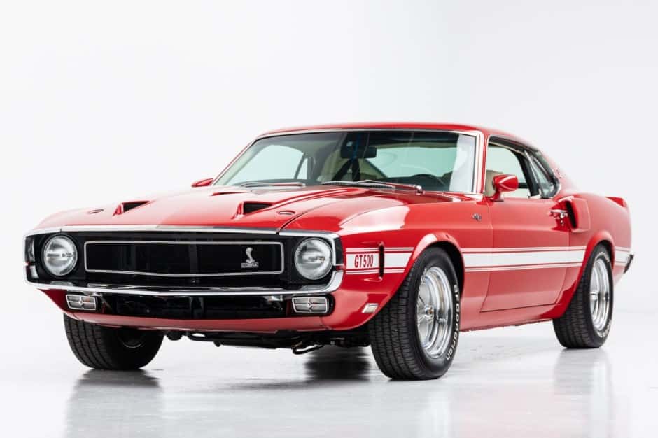 1969 Shelby Mustang GT350 & GT500 sold for $95,500