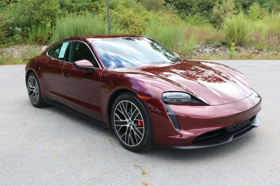 2022 Porsche Taycan sold for $58,000