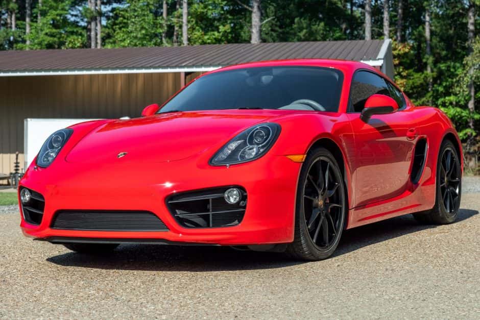 2016 Porsche 981 Cayman sold for $57,000
