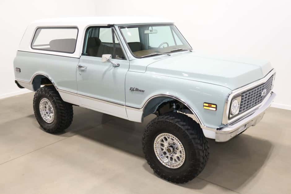 1972 Chevrolet K5 Blazer 1969-1972 sold for $211,000