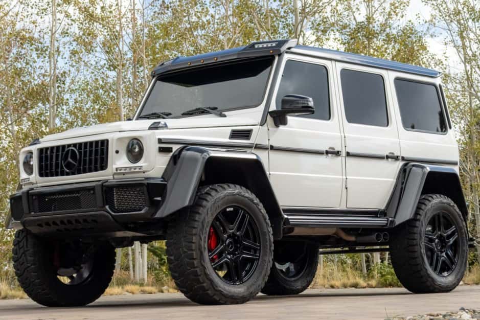 2017 Mercedes-Benz W463 G-Class (1990-2018) sold for $122,000