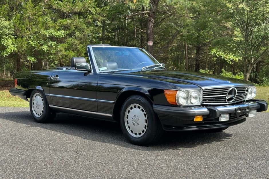 1987 Mercedes-Benz R107 SL sold for $52,555