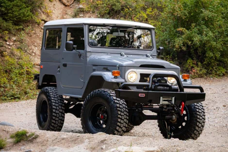 1974 Toyota Land Cruiser FJ40 sold for $55,000