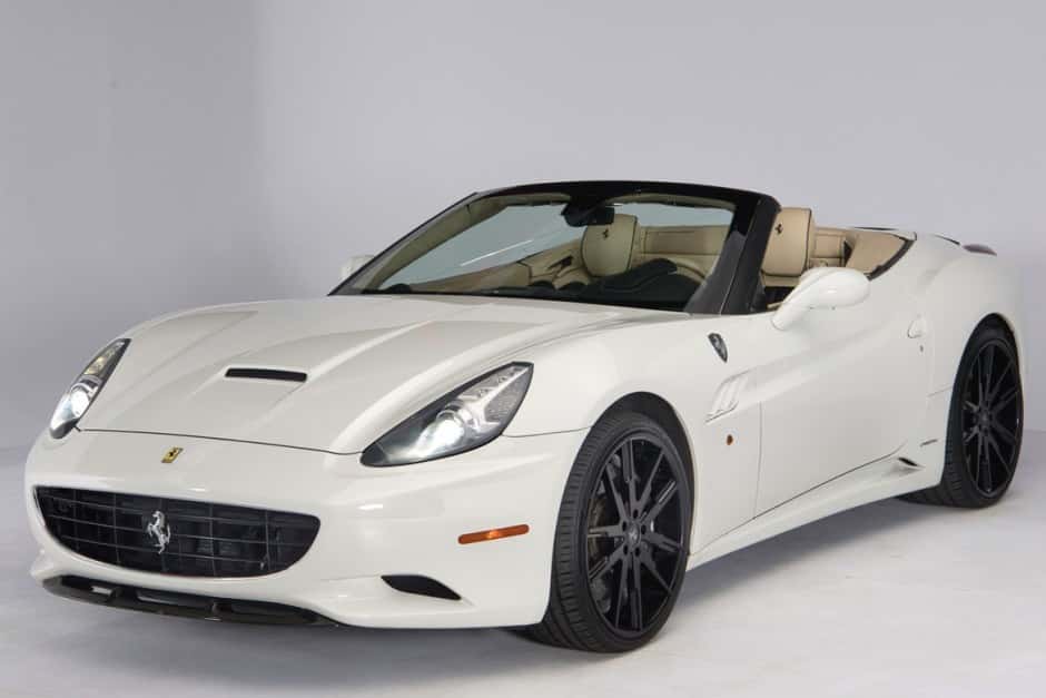 2013 Ferrari California sold for $68,000