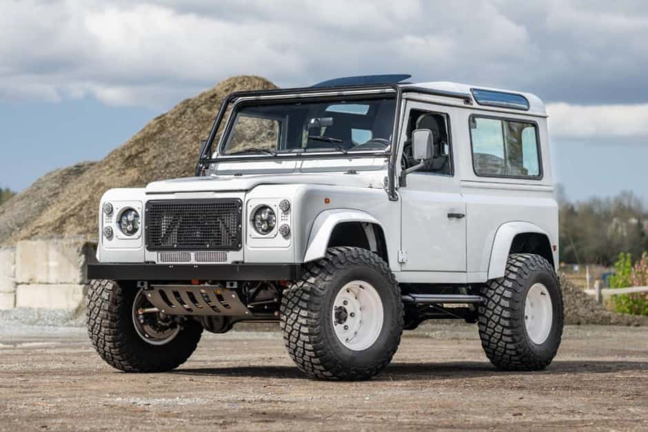 1997 Land Rover Defender 90 NAS sold for $89,000