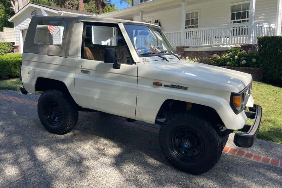 1986 Toyota Land Cruiser 70-Series sold for $17,000