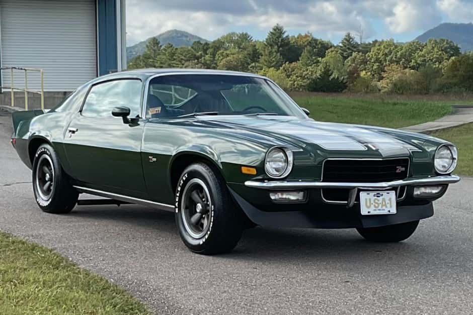 1972 Chevrolet Camaro 2nd Generation 1970-1981 sold for $58,000