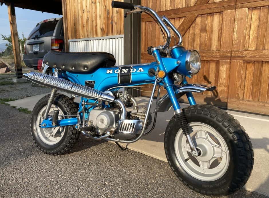 1970 Honda CT70 sold for $2,977