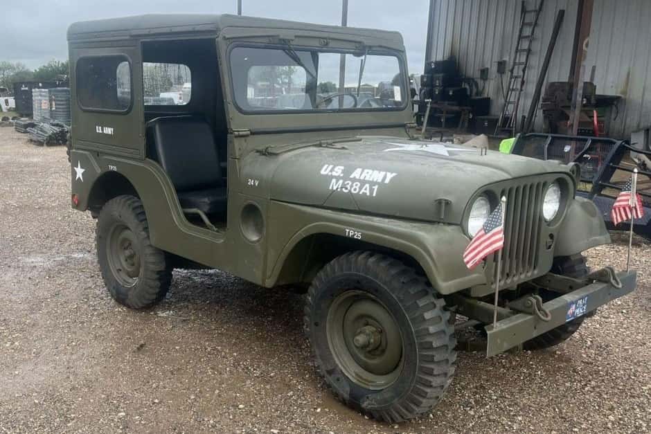 1954 Willys M38 sold for $10,000