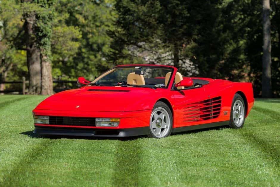 1988 Ferrari Testarossa sold for $183,000